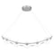 Quoizel Enzo Integrated LED Brushed Nickel Island Light PCENZ138BN - alternate 6
